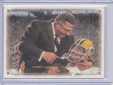 2008 Upper Deck Masterpieces Vince Lombardi #86 Green Bay Packers
