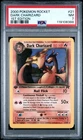 2000 POKEMON ROCKET 1ST EDITION #21 DARK CHARIZARD PSA 7