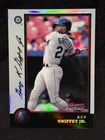 KEN GRIFFEY JR MARINERS 1998 BOWMAN CHROME CARD #33 REFRACTOR PARALLEL