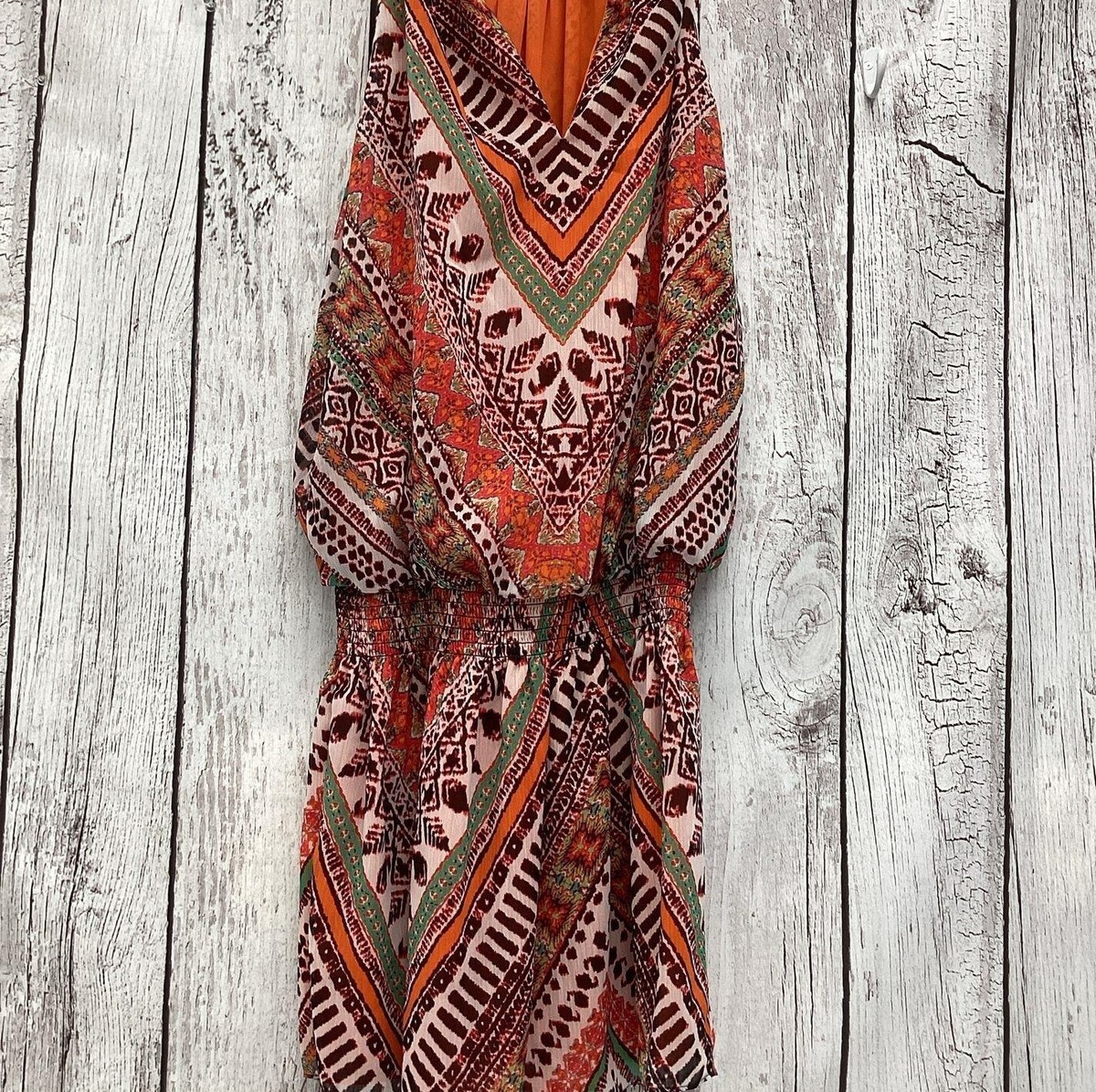 ramy brook dress Aera Sequin V-Neck in coral sequin versatile look for everyday wear Simonne High Neck Combo Midi