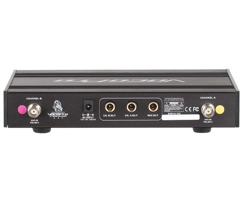 VocoPro UHF-3205 UHF Dual Recharge Wireless Microphone (with 900MHz) - Picture 3 of 5