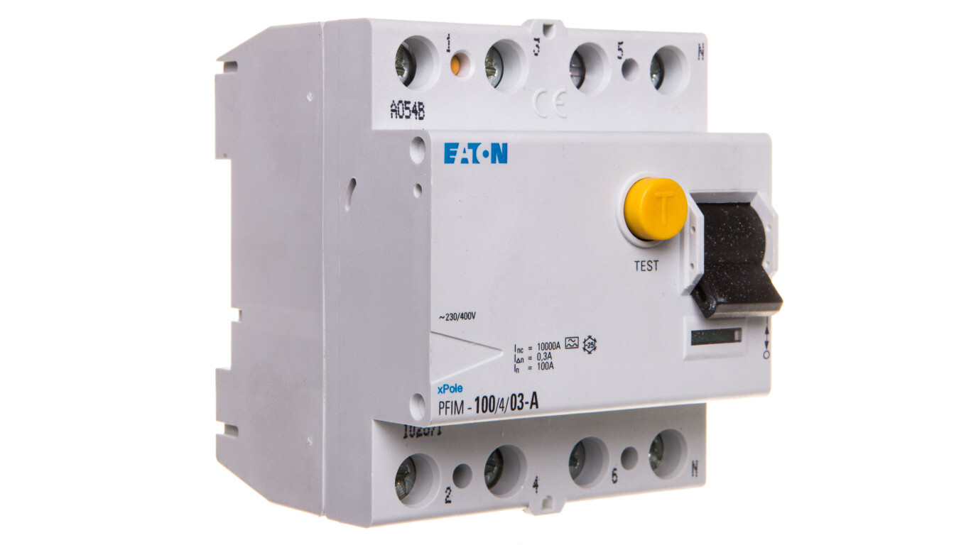 Residual current circuit breaker 4P 100A 0.3A type A PFIM-100/4/03-A 1028 /T2UK