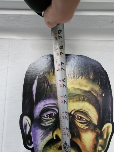 Universal Movie Monster Vintage Lifesize Cardboard Rare Set Of 4Wolfman Dracula - Picture 23 of 24
