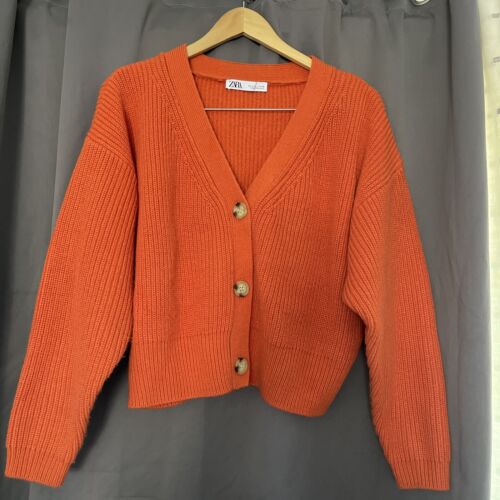 Zara Knit Cardigan with Buttons 3519/ 007/ 615 With Defect (last Photo)