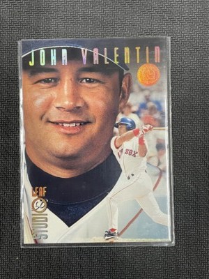 John Valentin 1996 Leaf Studio Bronze One OF two Thousand Red Sox #25 1/2000
