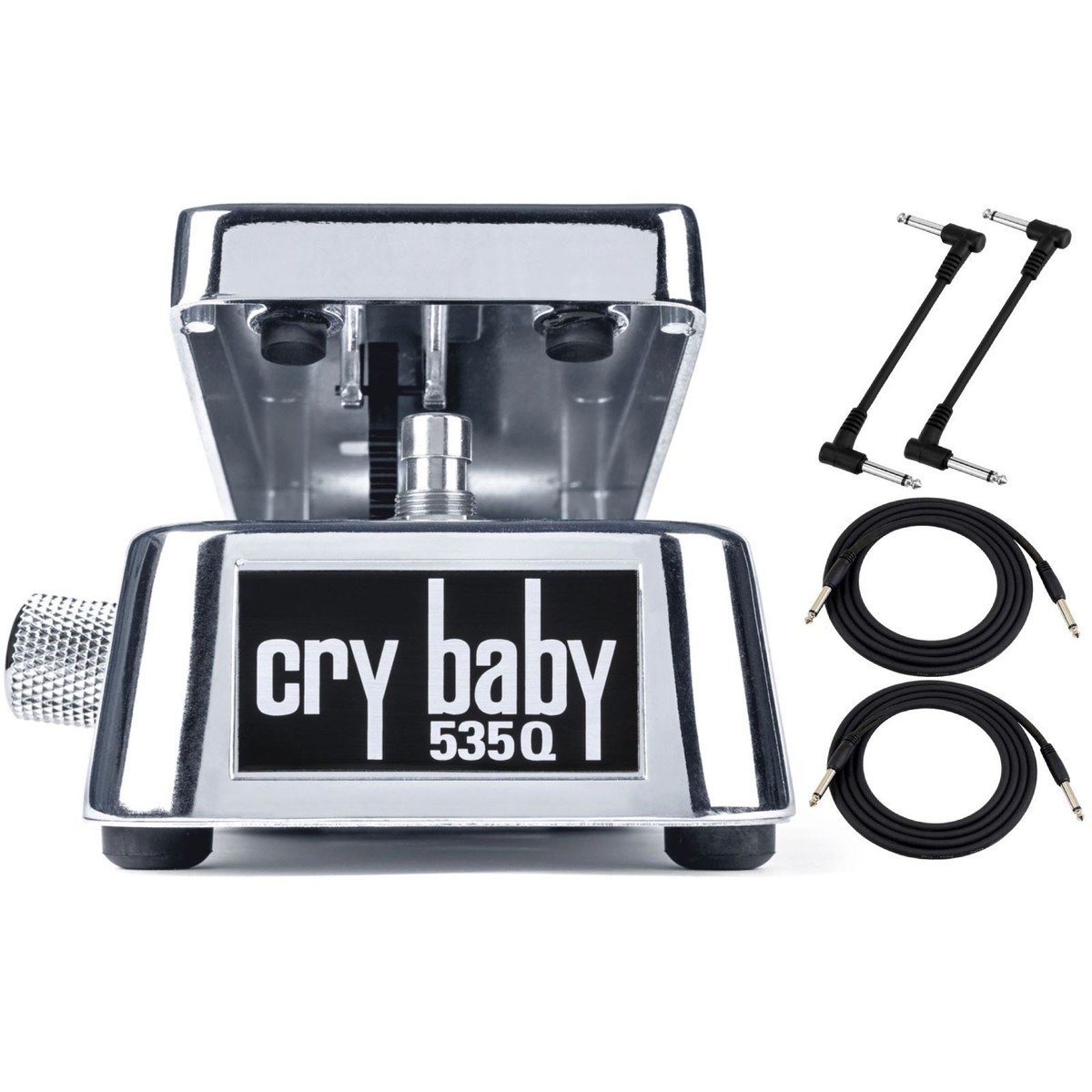 ギター Crybaby 535 chrome Jim Dunlop Cry Baby 535 Rev.3 All Chrome Model Guitar Effect Wah