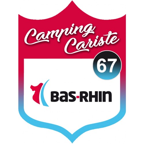 Autocollant Blason Camping Breton 22 - 10x7.5 Cm - Stickers Déco Voiture Ou Objet