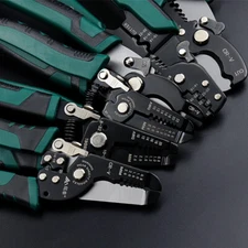 Professional Electrician Wire Cable Cutter Stripper Crimper Pliers Multi  Tool