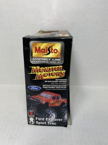 Neu 2001 Maisto Monster Motors rot Ford Explorer Sport trac Druckguss LKW - Bild 5 von 7