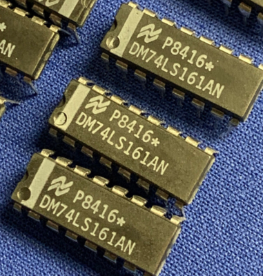 ピッピ　10枚 74LS161AN NSC 74LS161AN 74LS161PC VINTAGE 16-Pin DIP LAST ONES