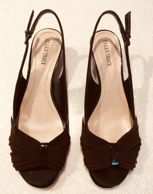 ellen tracy slingback shoes