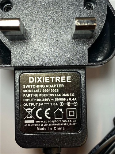 9V AC-DC Adaptor Power Supply for Korg AX5G Multi-Effects Guitar Effect Pedal - Picture 2 of 8