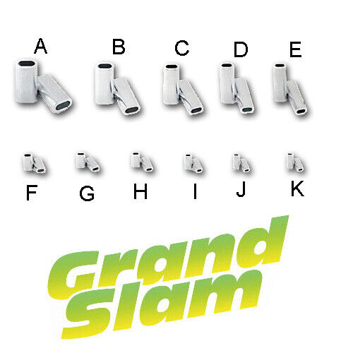 HiSeas Grand Slam Aluminum Crimp Sleeves Leader Making Crimps Size F G H I J K eBay