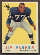 1959 Topps Set-Break #132 Jim Parker RC EX-EXMINT *JAYSACE*