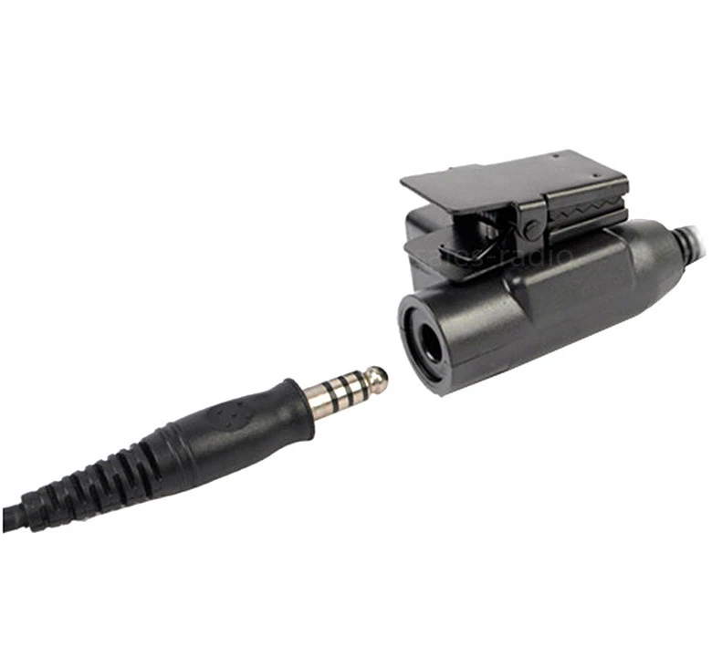 Z Tactical HD01 HD03 Headset U94 PTT Cable Yaesu FT-60R Vertex VX-3R VX-5R Radio - Image 3 of 4