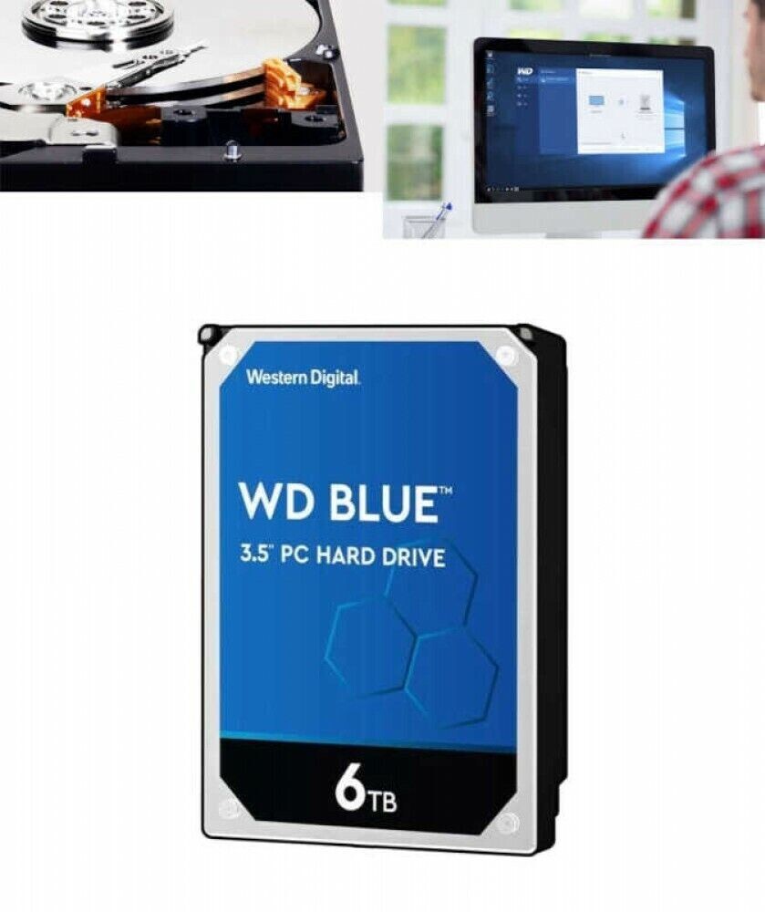 【未開封】WD Blue 5400 RPM 3.5インチ HDD 6TB Amazon.com: Western Digital 6TB WD Blue PC Internal Hard