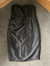 M & Co Black Body Con Cocktail Dress Size 12