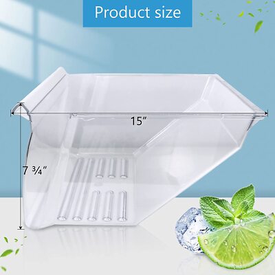 WP2188664 Genuine (OEM) Whirlpool Refrigerator Meat Pan (Drawer