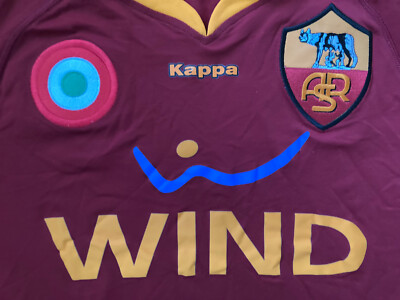 Maillot Domicile AS Roma Kit 2001/02 Enfant - Fort Maillot