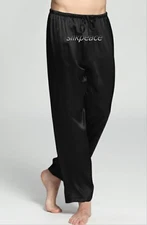 2nd+ Item FREE SHIP SILKPEACE Silk Satin Pajama Lounge Pants Sleepwear w/ Pocket