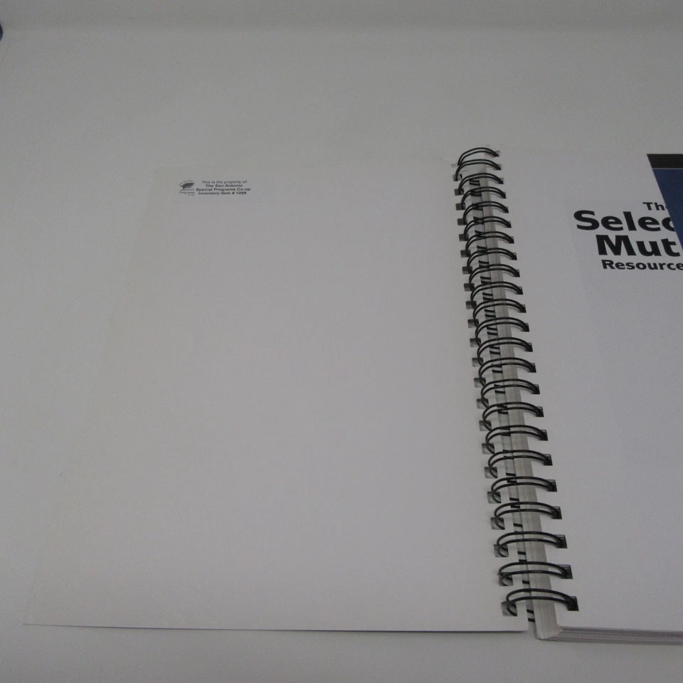 The Selective Mutism Resource Manual By Maggie Johnson 2012 Spiral bound Book Foto 4 de 4