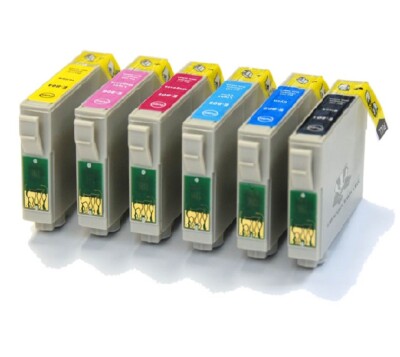 BigInks kompatibel Epson T0807 6 Tinten Slimline Kombipack 801 802 803 804 805 806