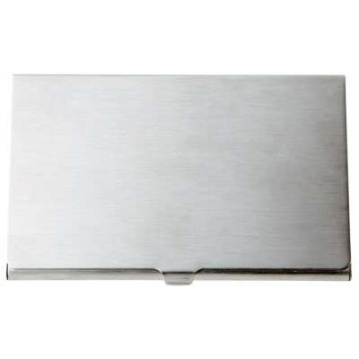 MUJI Durable stainless steel card case thick 25 sheets can be stored 60 x  93 mm | eBay