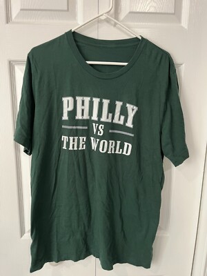 Barstool Sports Philadelphia Eagles Philly vs The World T Shirt Medium Excellent