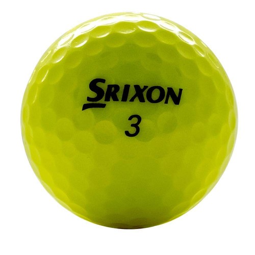 50 Pack Yellow Srixon Soft Feel Used Golf Balls AAAAA 5A Mint Recycled Balls
