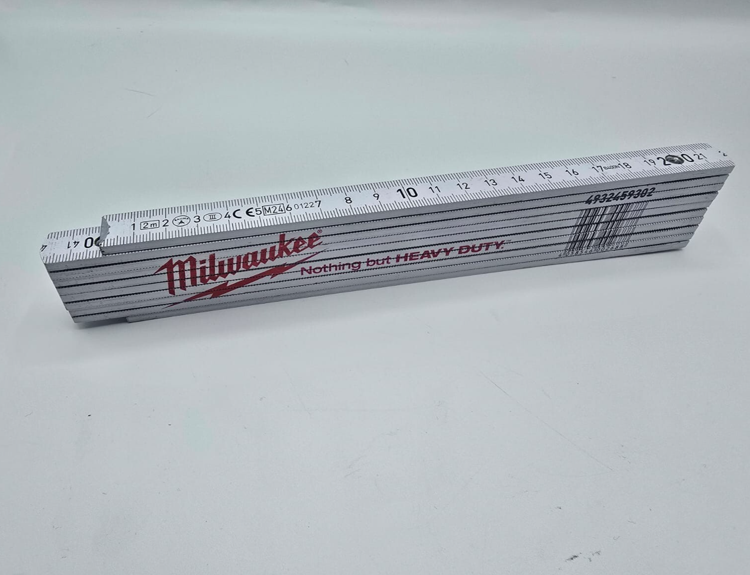 MILWAUKEE 4932459302 2m Wooden Folding Rule Measuring Stick Carpenter Tool