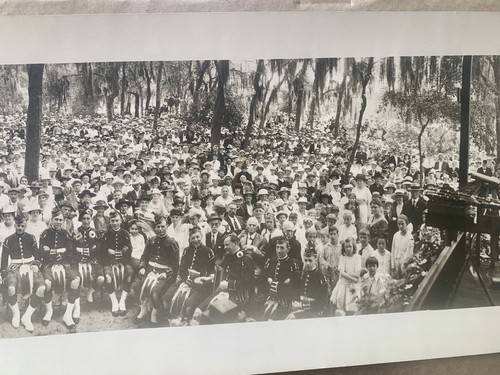 The Royal Scotch Highlanders Band ~ St. Petersburgh, Florida ~ Panoramic Photo - Picture 8 of 14