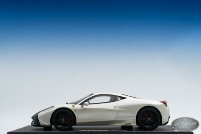 1/18 BBR FERRARI 458 Speciale White Test car 🤝ALSO OPEN FOR