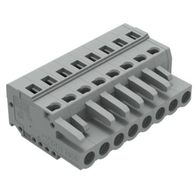 (5-PACK) WAGO 231-108/026-000 8-POLE 12AWG FEMALE PLUGGABLE CONNECTOR *D14