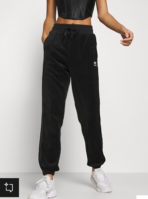 adidas Originals Jogger Loungewear Slim Pant Size XS 32 Black Joggers H18822