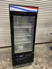 Single Glass Door Display Refrigerator Reach In NSF Cooler Atosa MCF8726GR Reach