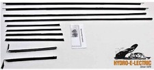 1961-1963 T-bird Convertible Beltline Felt Kit 10 Pieces