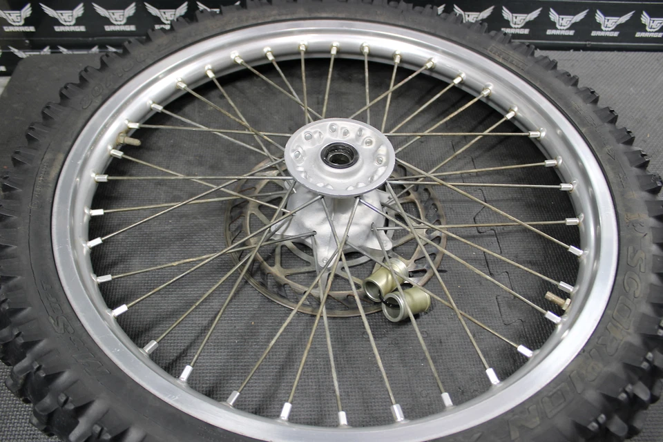 2001 SUZUKI RM250 RM250Z OEM TAKASAGO FRONT WHEEL RIM HUB 54111-36E00 - Image 4 of 4