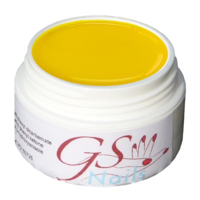 GS-Nails 5ml UV Farbgel Zitronengelb  Made in Germany #B2