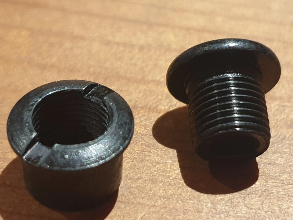 FSA (Alloy) PRO Chainring Bolts (SET OF 5) Road Bike (for double ring) BLACK - Image 4 of 4