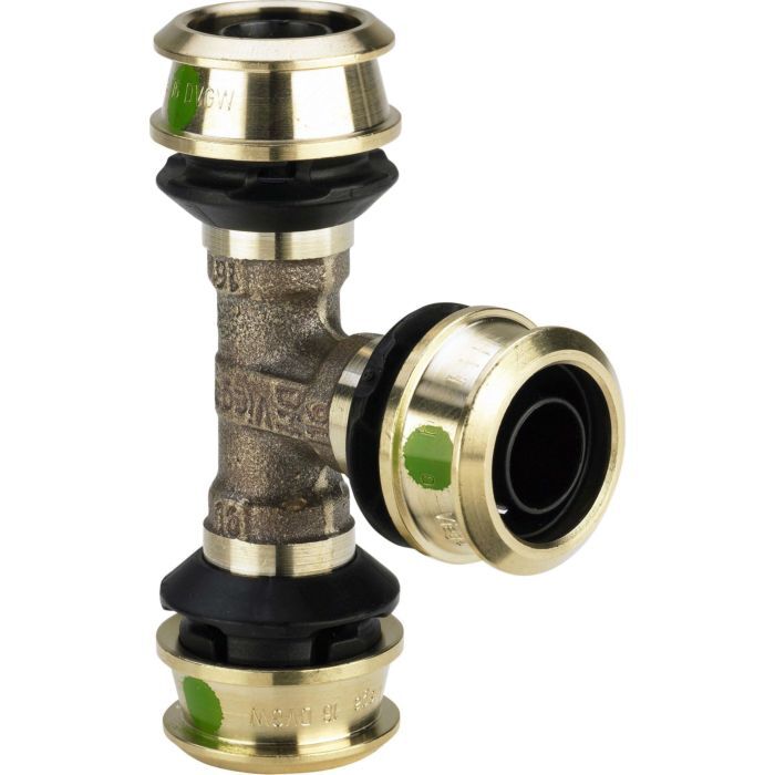 Viega Raxofix T-Stück 647278, 16 мм, mit SC-Contur, Силициумбронзе
