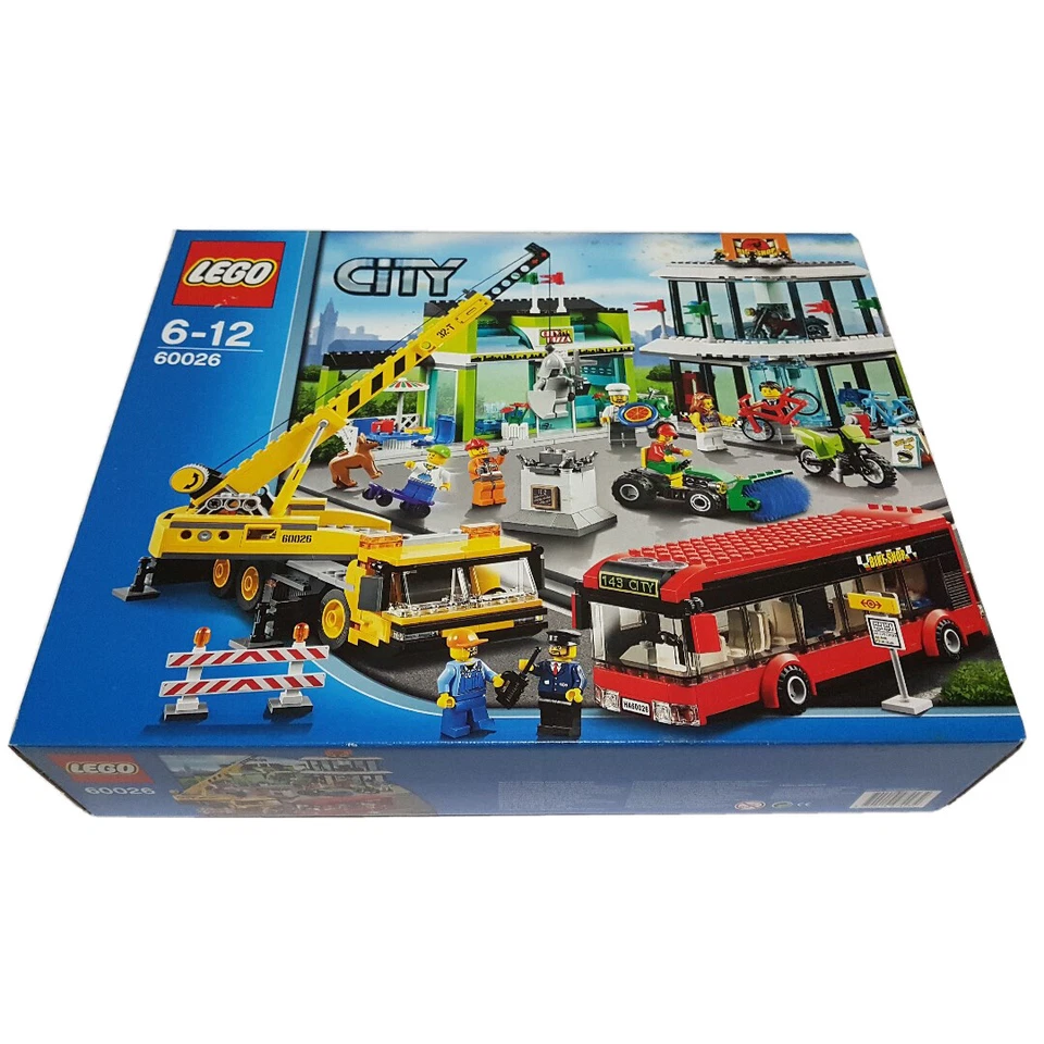 LEGO City Town Square (60026) Raro, Juego Retirado En Excelente Estado Foto 3 de 4