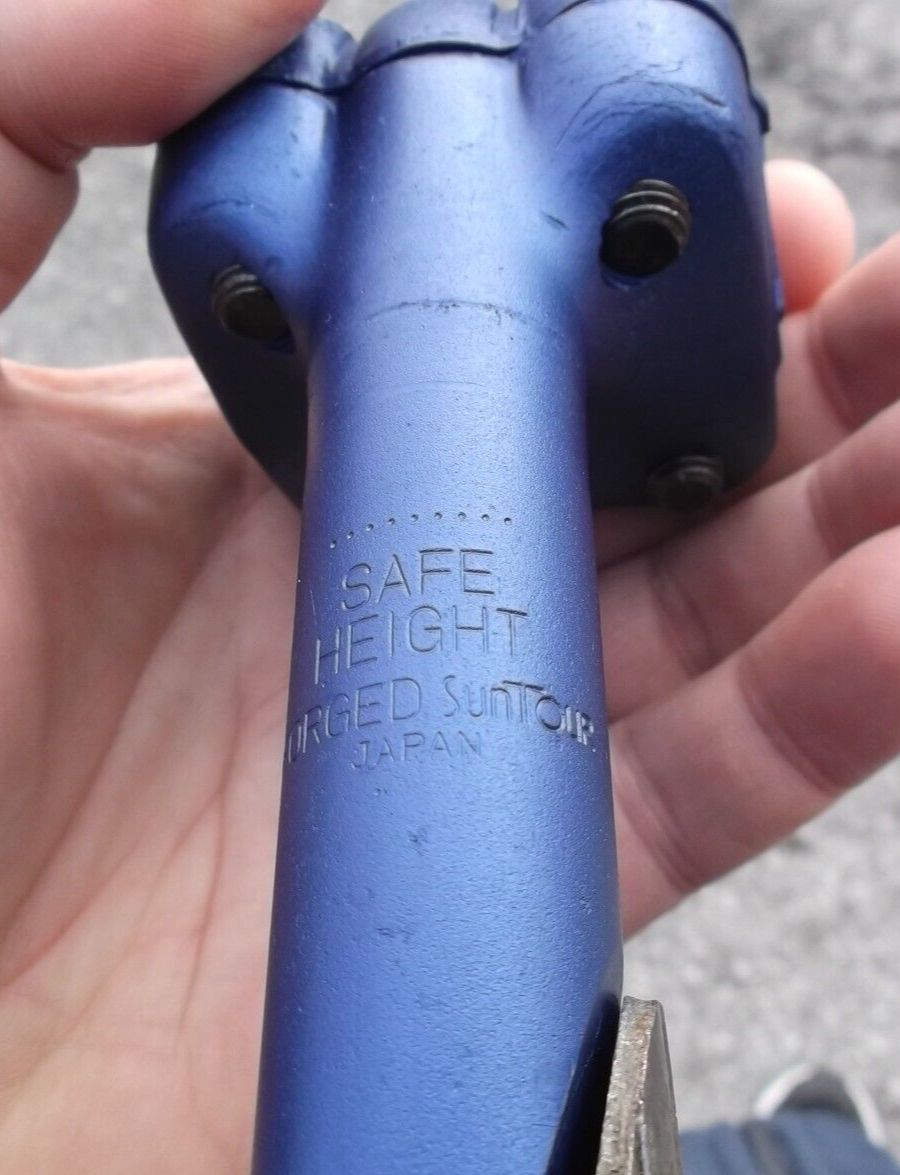 当時物 suntuor bmx stem ProBMX Suntour Style Stem - Silver