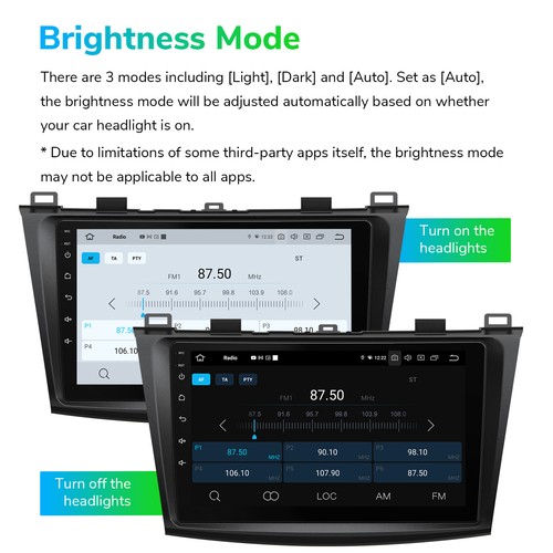 Android 13 OctaCore Head Unit 9" QLED Car GPS Stereo Radio for Mazda 3 2010-2013 - Picture 16 of 24