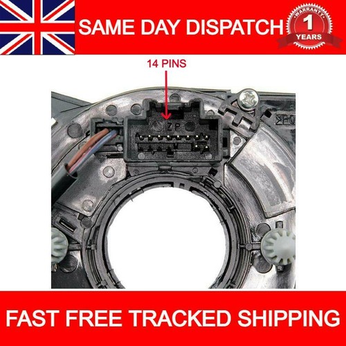 BRAND NEW SQUIB SPIRAL CABLE CLOCK SPRING FITS FORD S-MAX 2006-2014 6G9T14A664BD - Picture 4 of 8