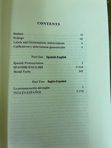 The New College SPANISH & ENGLISH Dictionary Hardcover Book Edwin Williams 1969 - Picture 4 of 10