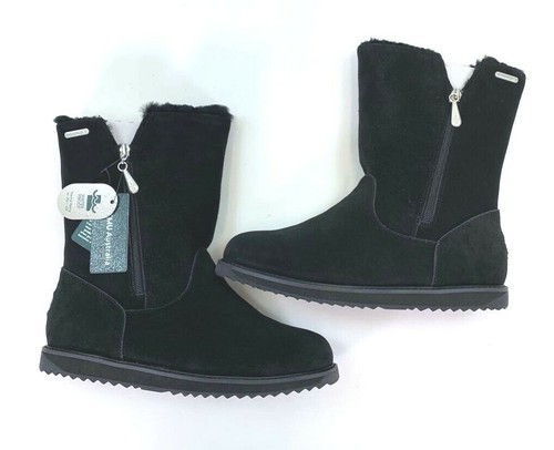 EMU Australia Gravelly Boots Black Cow 