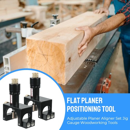 2Pcs Calibrator Setting Magnetic Planer Blade Setting Jig Planer Knife Tool - Picture 5 of 6