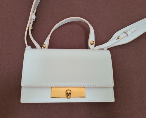 New Alexander McQueen Bag Skull Lock Mini Crossbody Bag - Picture 4 of 11