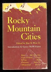 Rocky-Mountain-Cities-Edited-by-Ray-B-West-Jr-1949-1st-Edition