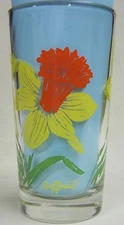 Daffodil Peanut Butter Glass Glasses Drinking Kitchen Mauzy 51-5